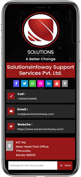 www.ddatauae.com image layout of digital business card